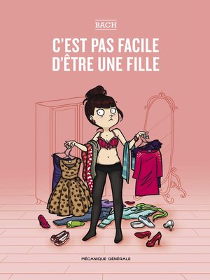 cover image of C'est pas facile d'être une fille 1